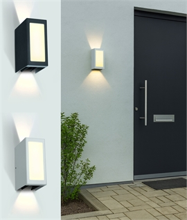 Frame Wall Light in Modern Finish - Adjustable Design and Impressive IP54 Rating