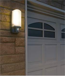 LED Exterior Wall Light Built with PIR Sensor 