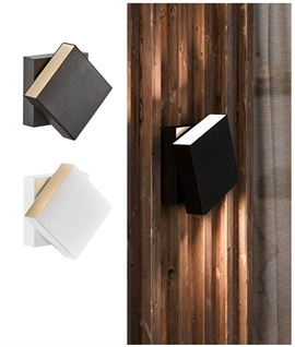 Exterior LED Wall Light with Free Rotation - Square Design