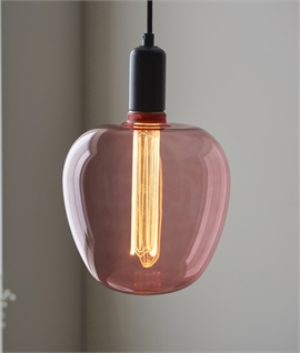 E27 2.8w LED Bulbous Coloured Lamp - Bare Bulb Flex