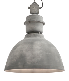 Original Design Factory-Style Pendant Light - Crafted in India