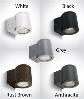Die Cast Aluminium Outdoor Wall Light - GU10 Lamp