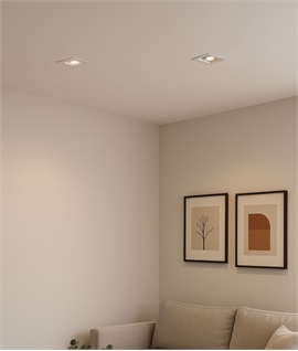 Fire rated Adjustable Grid Downlights - Single, Double & Triple Options for Mains GU10