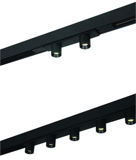 Black LED Linear Magnetic Track Light - 2 Options Black LED Linear Magnetic Track Light - 2 Options
