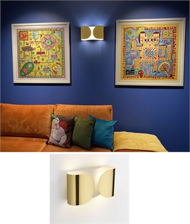 Priced to Clear Foglio Wall Light by Flos - Low Glare Subtle Up Down Wall Light