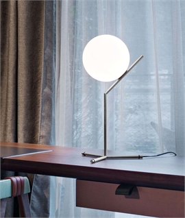 Flos IC T1 High Table Lamp - Chrome - Limited Stock