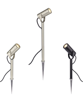 Elevated GU10 Mains Spike Light - Adjustable and IP44 