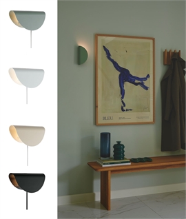 Low Glare Fold Wall Light - Install Horizontal or Vertical - 4 Colours