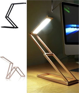 Rechargeable and Folding Desk Light - 2 Options