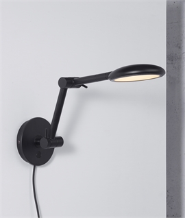 LED Highly Adjustable Chunky Wall Light - Touch Dimmable