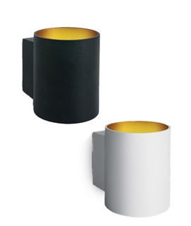 Cylinder Aluminium Interior Wall Light - G9 Bulb 