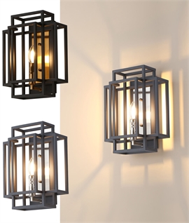 Makintosh Geometric Modern Wall Light - 2 Options