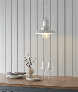 Modern Fisherman Style Indoor Pendant Light