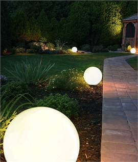 Outdoor Glow Ball Spike Light for Gardens 
