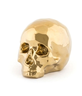 Memorabilia Gold My Skull by Seletti 