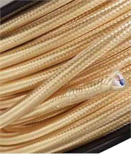 25m Roll Braided 2 Core 0.75mm - Gold or Rose Gold Option 25m Roll Braided 2 Core 0.75mm - Gold or Rose Gold Option
