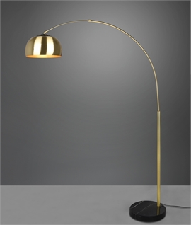 Retro Style Long Reach Adjustable Floor Lamp 