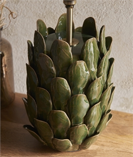 Modern Green Layered Leaf Table Base