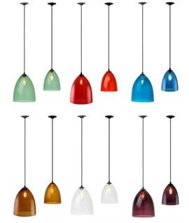 Single Glass Pendant Lights Lighting Styles