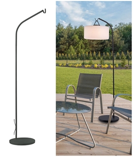 Exterior Floor Lamp Stand for Rechargeable Shades