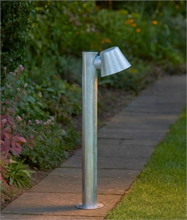 Hot Dipped Galvanised Steel Path Light Height 60cm