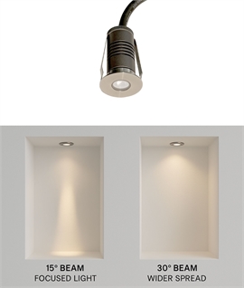 Mini Stainless Steel IP67 LED Niche Light