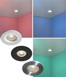 Recessed Downlight for Easy-to-Program and User-Friendly Bathroom Mood Lighting