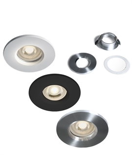 Recessed Downlight for Easy-to-Program and User-Friendly Bathroom Mood Lighting
