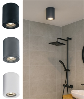 GU10 Cylinder Surface Mounted Downlight - IP65 Rated