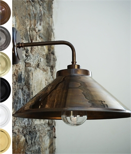 Exterior Period Bracket Wall Light - 6 Finishes