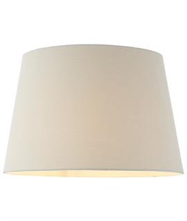 Ivory Linen Effect Shade - 16 Inch