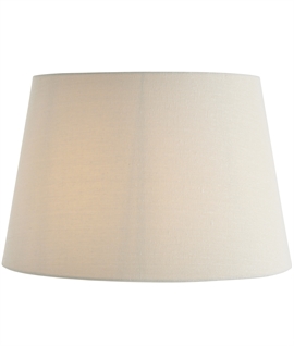 Ivory Linen Effect Shade - 16 Inch