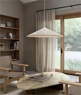 Japandi-Style Light Pendant - Scandi Functionality & Japanese Minimalism