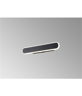 Jochen Wall Lamp, 1 x 12W LED, 4000K, 568lm, Satin Black, 3yrs Warranty