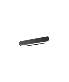 Jochen Wall Lamp, 1 x 12W LED, 4000K, 568lm, Satin Black, 3yrs Warranty