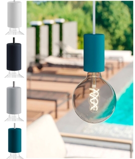 Weatherproof Light Pendant - IP65 Bare Bulb Lamp Holder