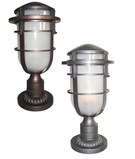 Nautical Style Exterior Pedestal Lantern 