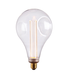 E27 Jumbo 150mm 2.5w LED Dimple Globe Lamp