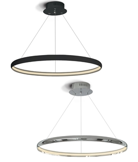 LED Circular Suspended Pendant - 600mm Diameter