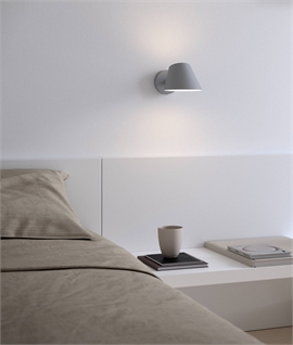 Adjustable Shaded Wall Light with Plug and Lead