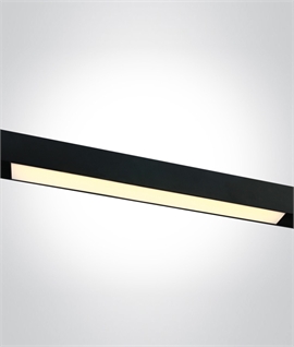 Black LED Linear Light for Mini or Midi Magnetic Track 