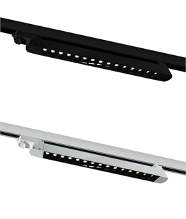 Linear Adjustable Track Light 15 x 1w COB LEDs for 3-Circuit Track