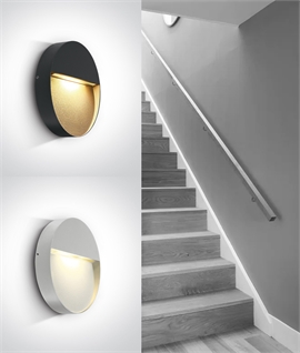 Round IP54 Rated Low Level LED Guide Light 