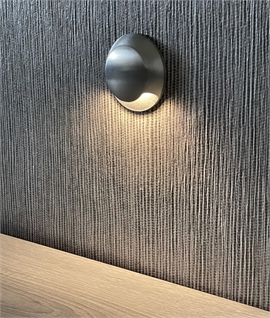 Low Level Semi-Recessed Wall Light for Shower and Wetrooms