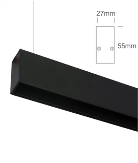 Magnetic Track Profile Midi - Surface or Suspended 48v Track