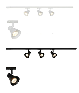 Mains Track Kit - Adjustable Cone Spotlights & 1m Track