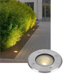 Stainless Steel 10W COB LED Inground Light - IP67