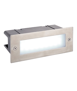 Stainless Steel Recessed RGB Brick Light - IP44