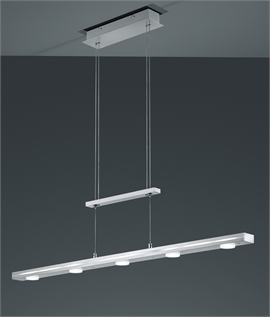 Rise & Fall LED CCT Linear Pendant - 1 Metre Wide