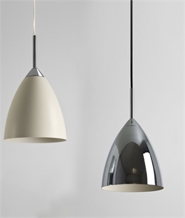 Trendy Stylish Metal Pendants with Chrome Details 